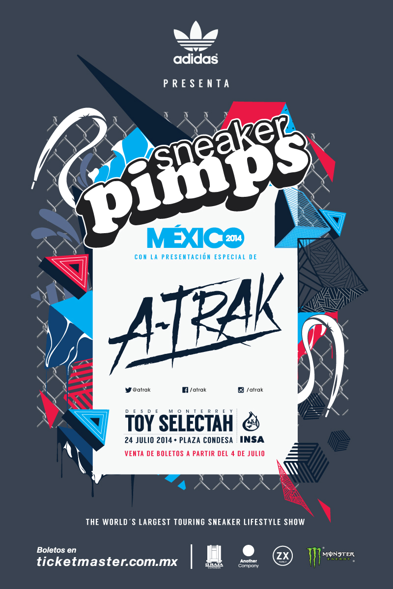 Sneakers PIMPS Mexico 2014  by Adidas